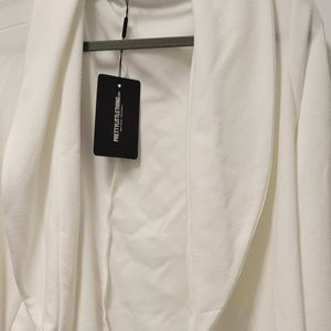 Blazer Jacket Pretty Little Things Size 3X Lightweight NEW NWT Wrap Detail